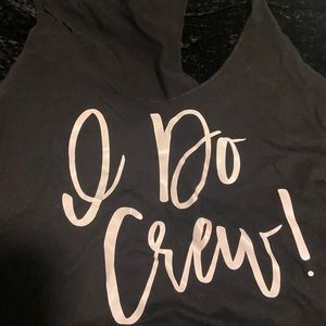 I do crew racer back tank